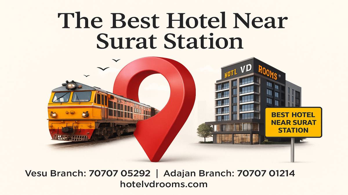Book the Best Hotel Near Surat Station Through Website or App