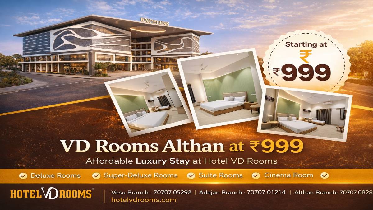 Nearby Attractions Close to VD Rooms Althan at 999