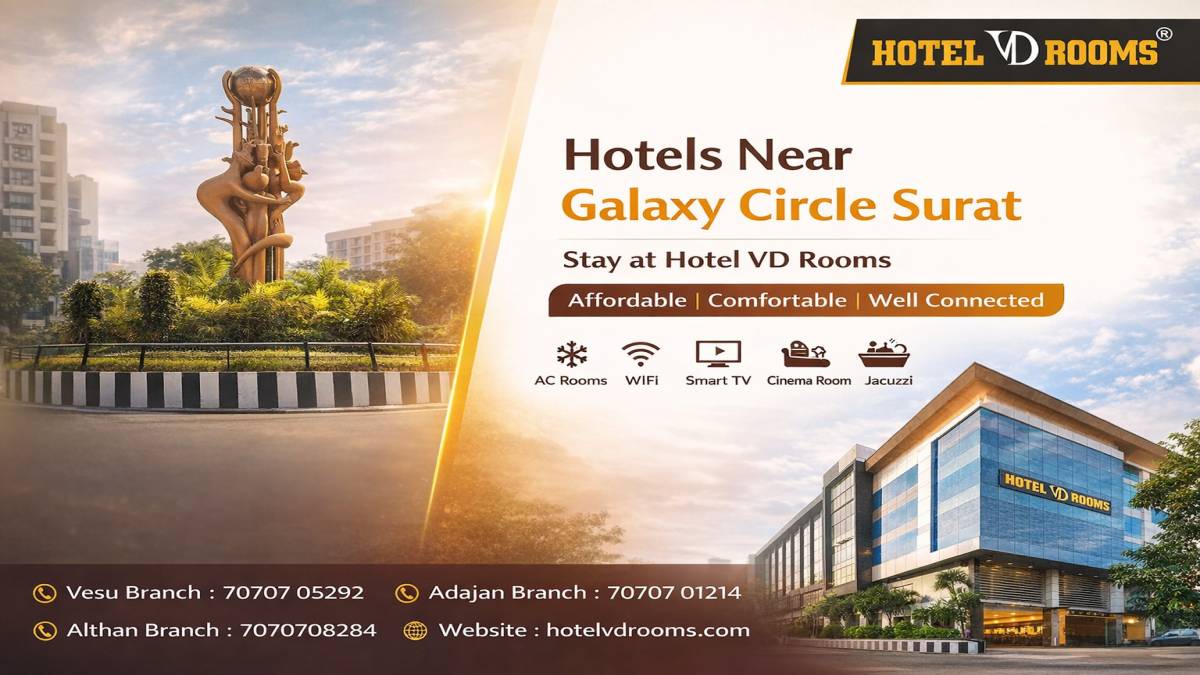 Galaxy Circle Surat: Location Guide & Best Nearby Hotel Stay with Modern Amenities