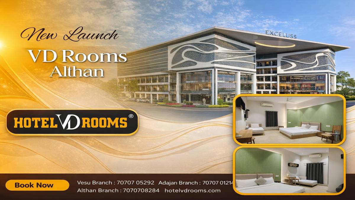 VD Rooms Althan Surat: Why Althan is a Popular Location for Travelers VD Rooms Althan Surat: Why Althan is a Popular Location for Travelers