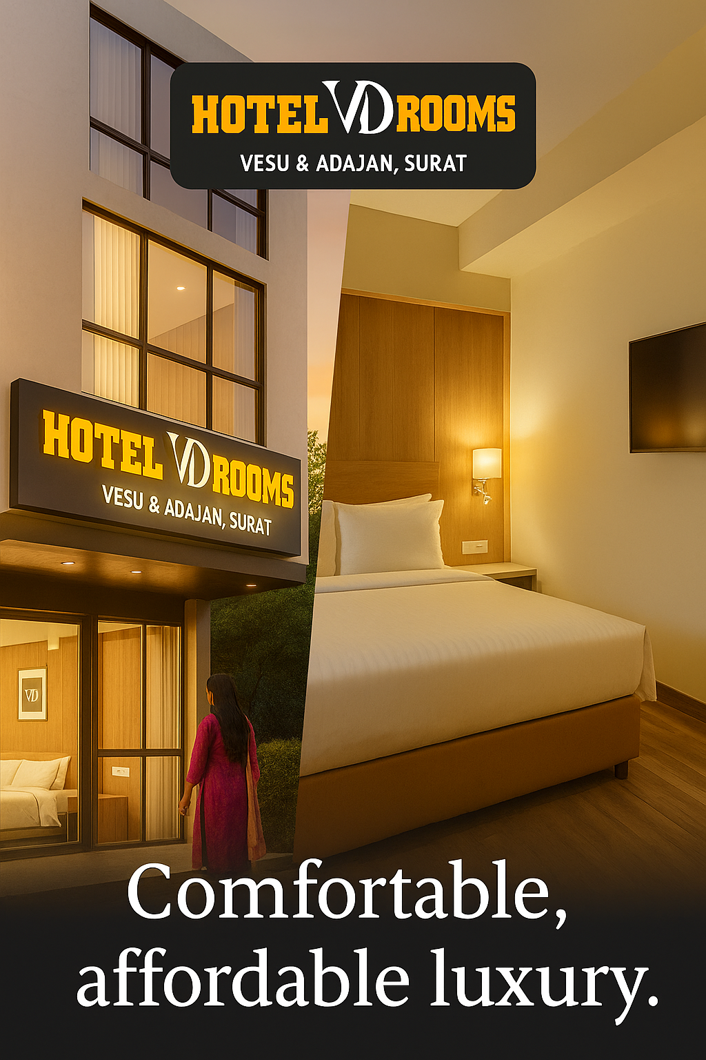 Why Hotel VD Rooms Offers the Best Budget-Friendly Hotel Rooms in Surat