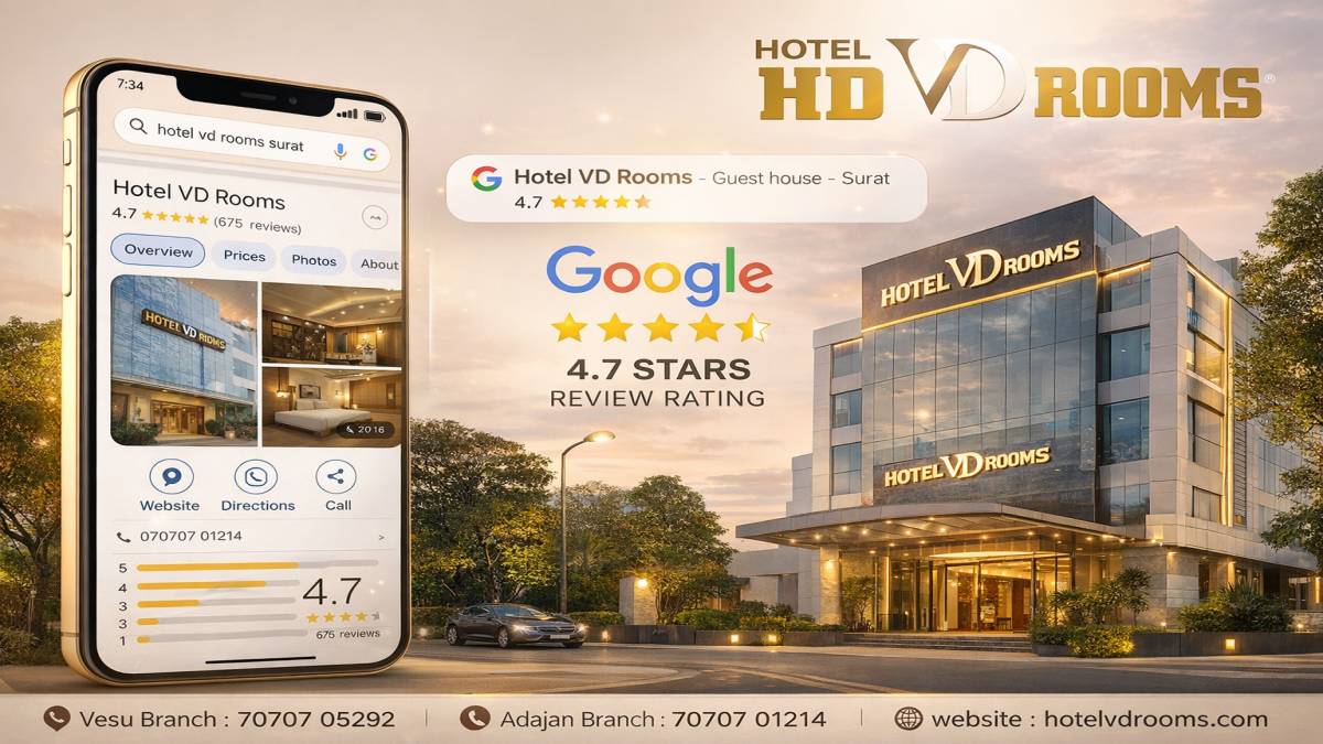 Hotel Day Night Stay Surat: Discover Comfortable Rooms at Hotel VD Rooms