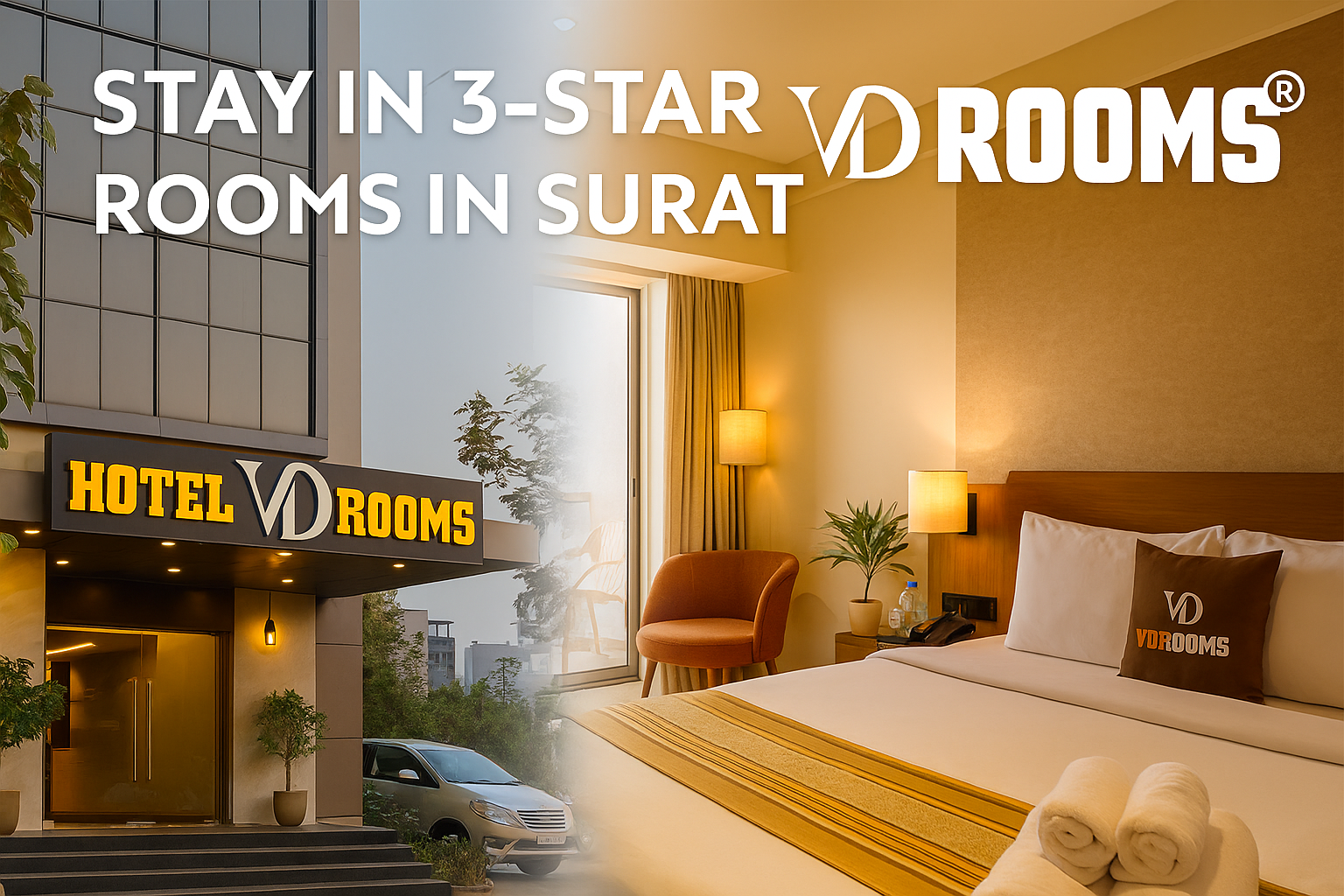 Why Choose 3-Star Rooms in Surat at Hotel VD Rooms? Why Choose 3-Star Rooms in Surat at Hotel VD Rooms?