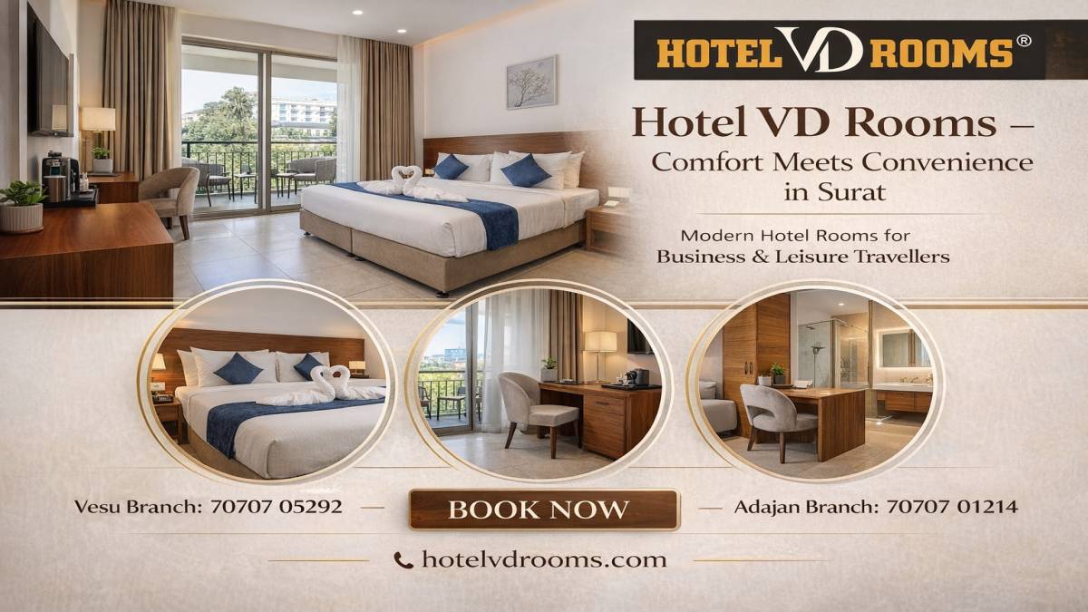 Affordable & Premium Hotel Rooms in Surat at VD Rooms – What Sets It Apart Affordable & Premium Hotel Rooms in Surat at VD Rooms – What Sets It Apart