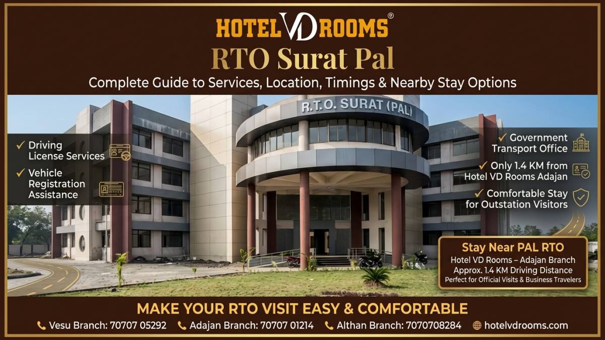 RTO Surat Pal: Location and Accessibility RTO Surat Pal: Location and Accessibility