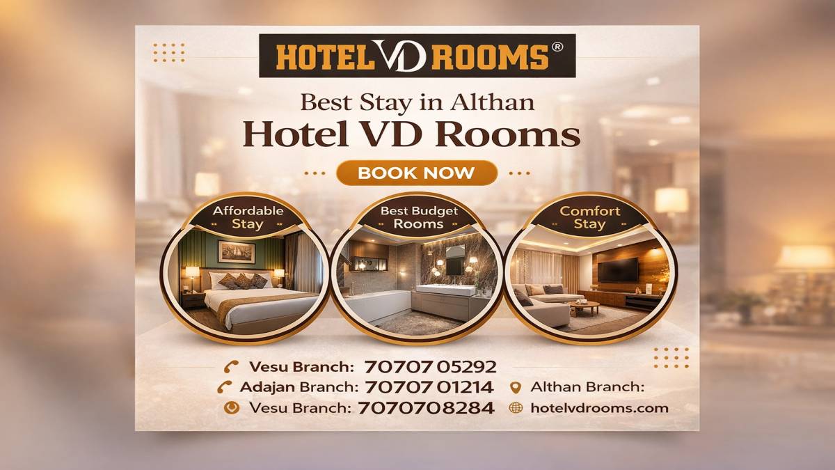 Best Stay Althan: Hotel VD Rooms Overview