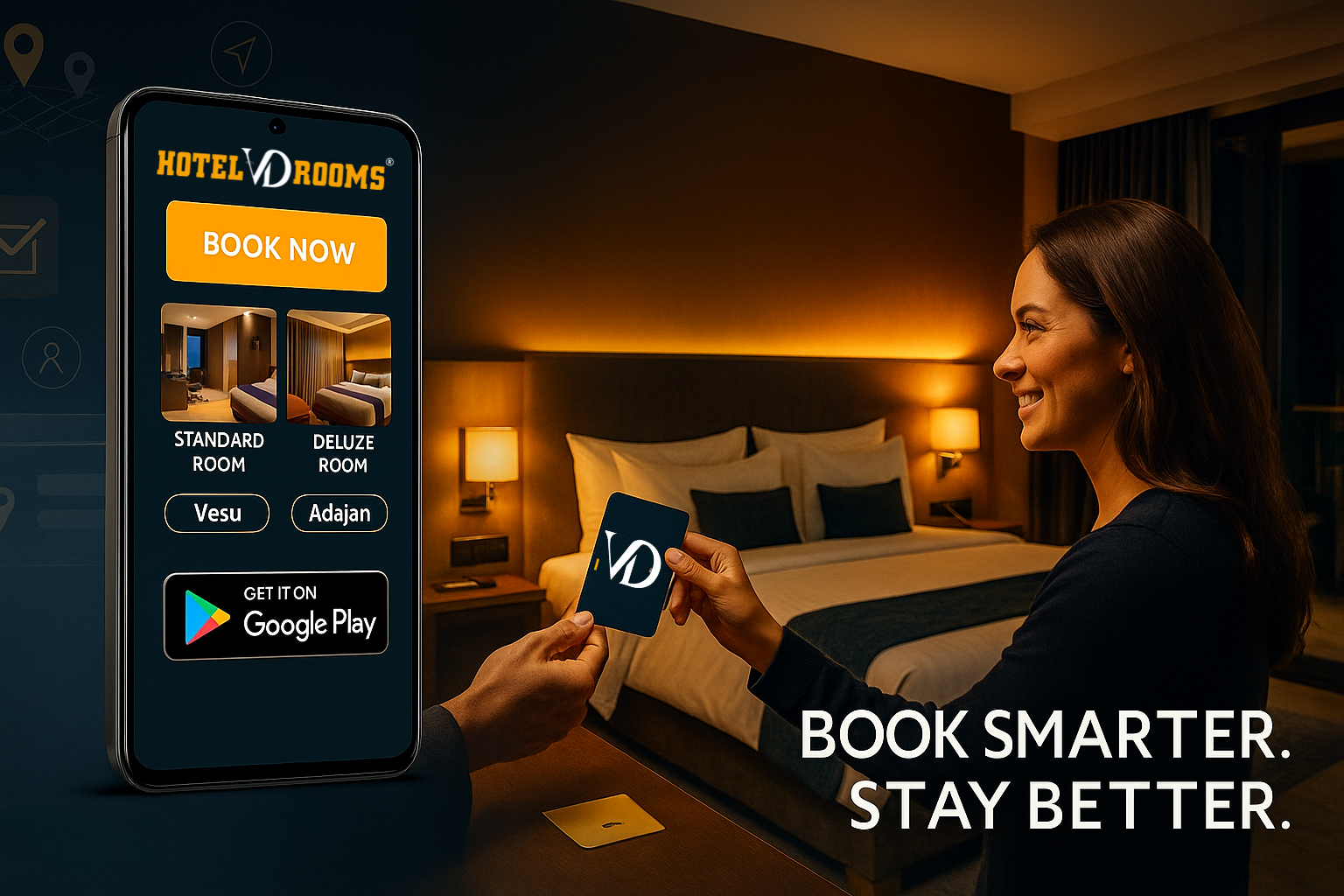 Key Features of the Hotel VD Rooms App Key Features of the Hotel VD Rooms App