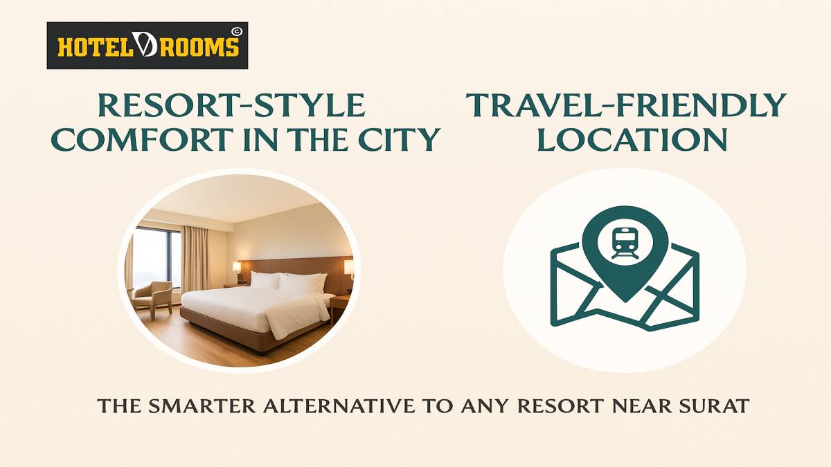 Searching for a Resort Near Surat for Relaxation? Hotel VD Rooms Gives You Peace, Privacy & Premium Comfort Searching for a Resort Near Surat for Relaxation? Hotel VD Rooms Gives You Peace, Privacy & Premium Comfort