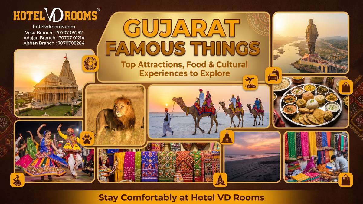 Gujarat Famous Things: Famous Tourist Attractions Gujarat Famous Things: Famous Tourist Attractions