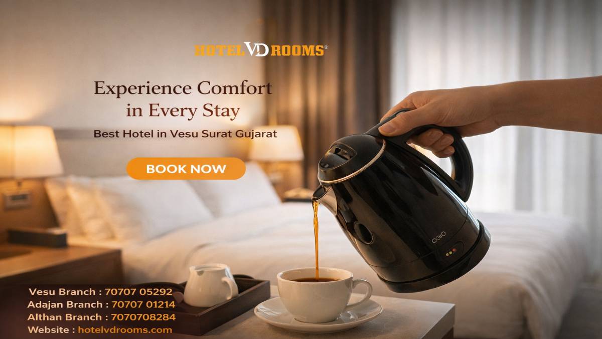 Hotel in Vesu Surat Gujarat: Comfortable Stay at Hotel VD Rooms Hotel in Vesu Surat Gujarat: Comfortable Stay at Hotel VD Rooms