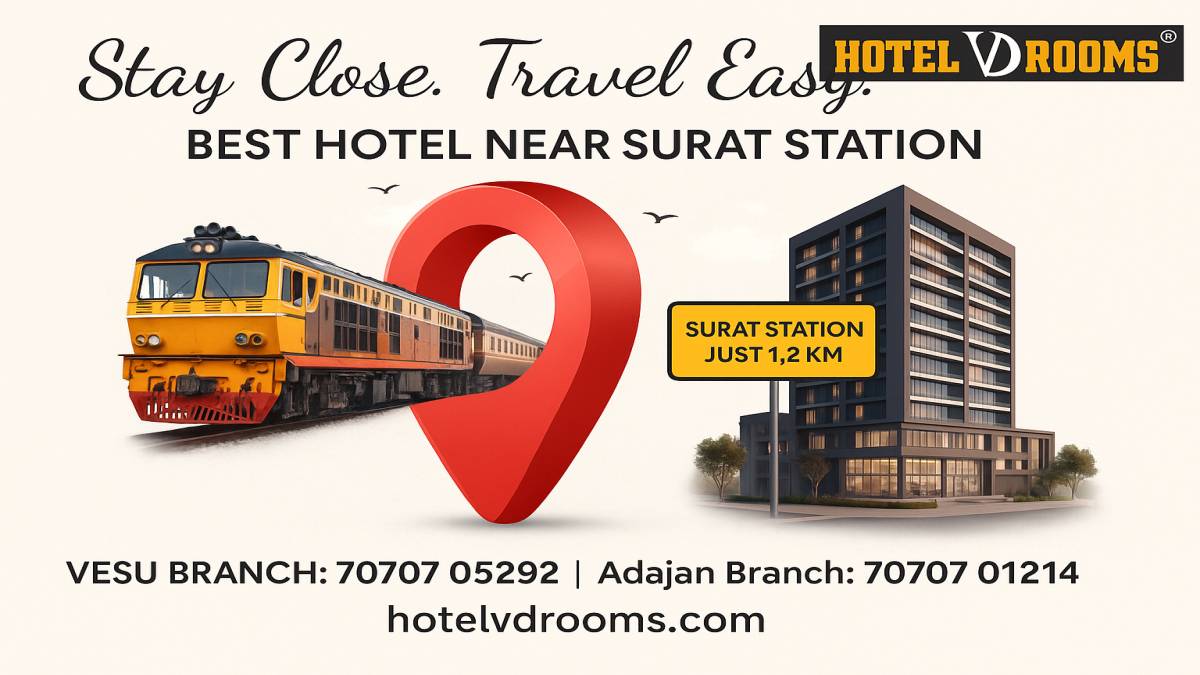 Facilities That Make Hotel VD Rooms the Best Hotel Near Surat Station