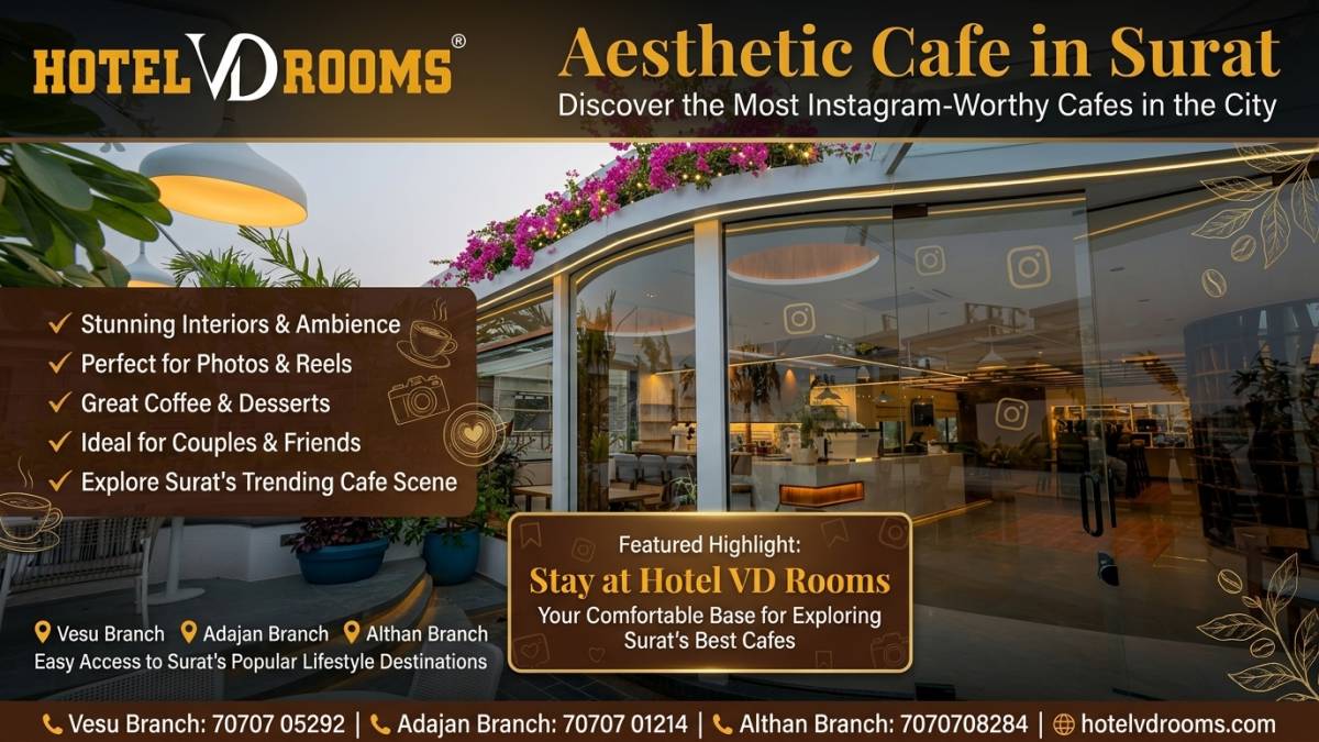 Aesthetic Cafe in Surat: Perfect for Couples and Friends