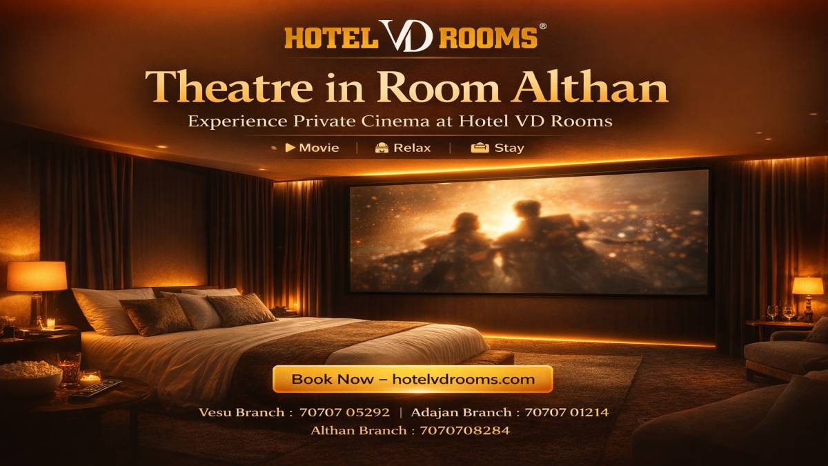 Theatre in Room Althan vs Traditional Hotel Stay Theatre in Room Althan vs Traditional Hotel Stay