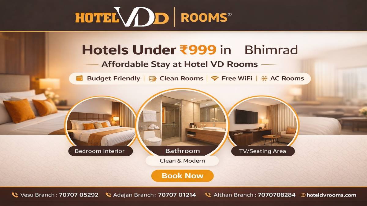 Hotels Under 999 in Bhimrad: Why Budget Stays Are in Demand