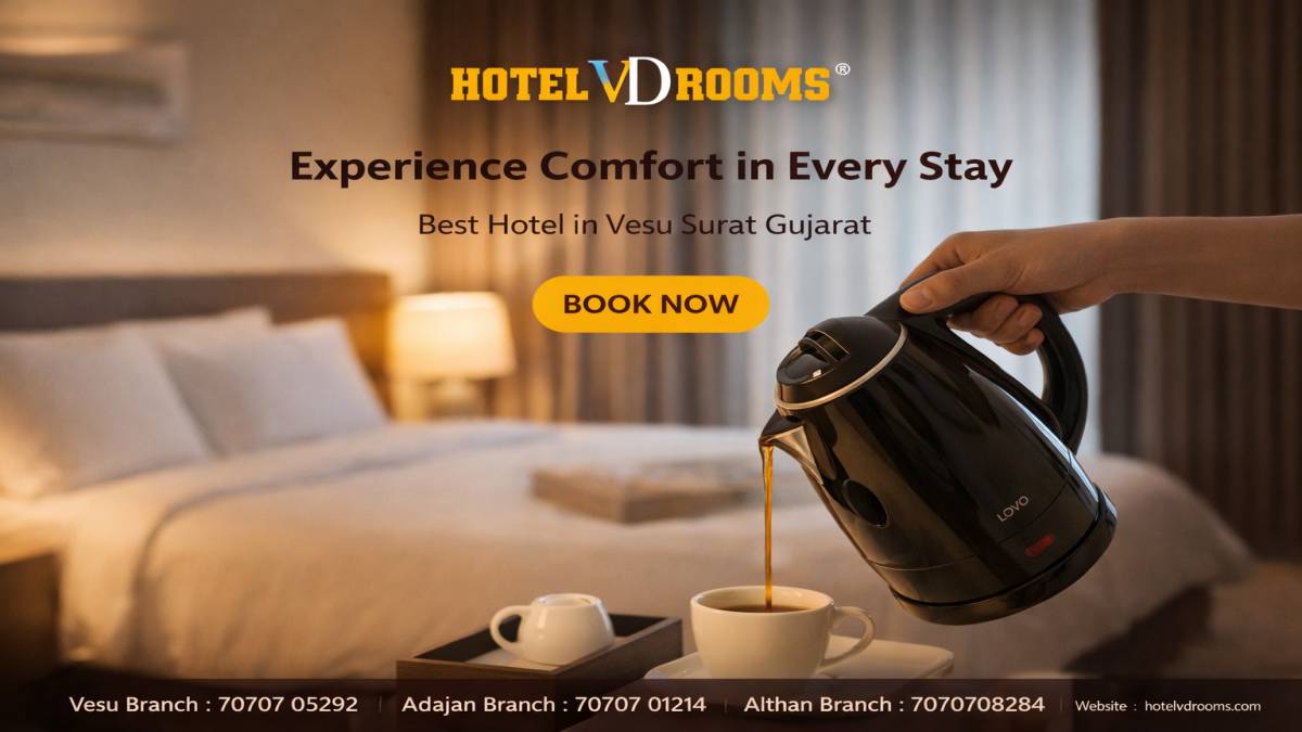 Hotel in Vesu Surat Gujarat: Room Options for Every Guest Hotel in Vesu Surat Gujarat: Room Options for Every Guest