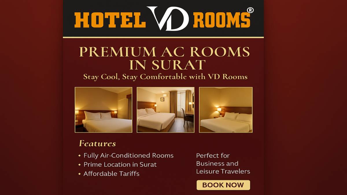 Why People Searching “AC Rooms Near Me in Surat” Choose Hotel VD Rooms Again & Again Why People Searching “AC Rooms Near Me in Surat” Choose Hotel VD Rooms Again & Again