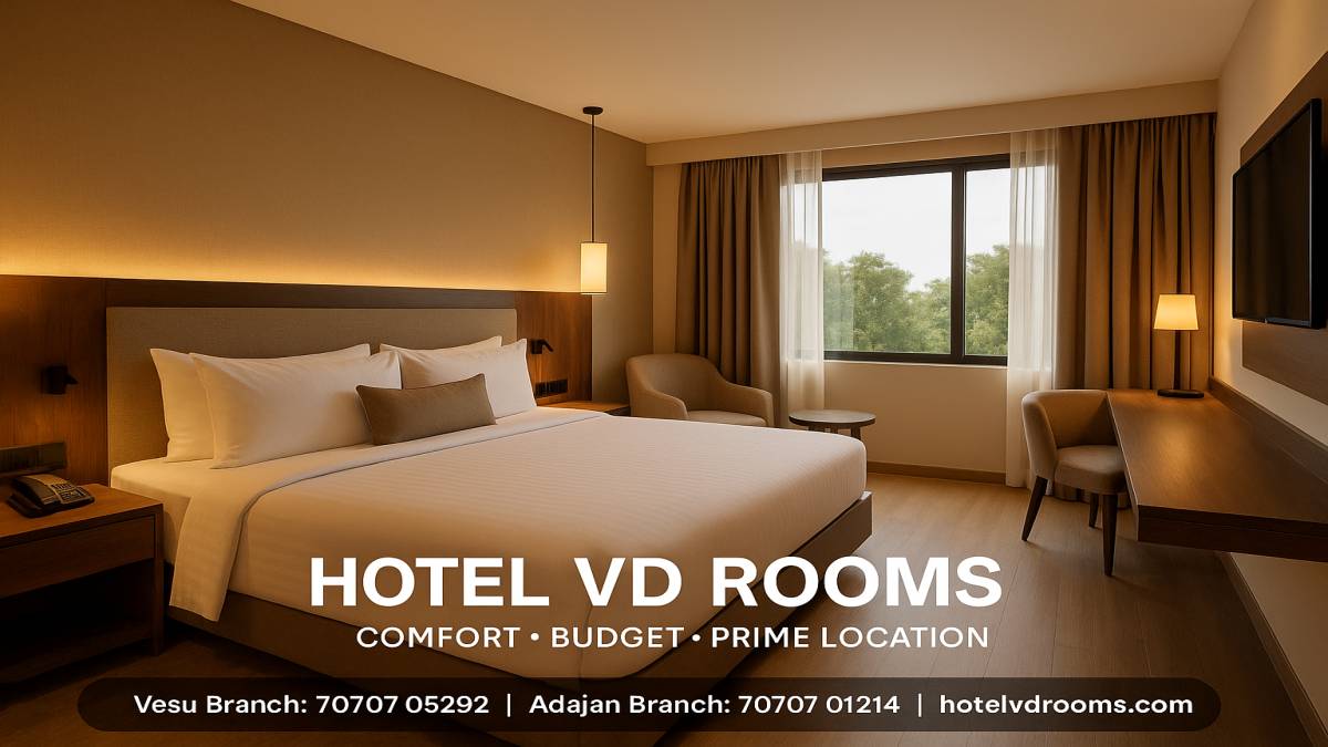 Why Hotel VD Rooms Deserves a Spot Among Surat Top Hotel Options Why Hotel VD Rooms Deserves a Spot Among Surat Top Hotel Options