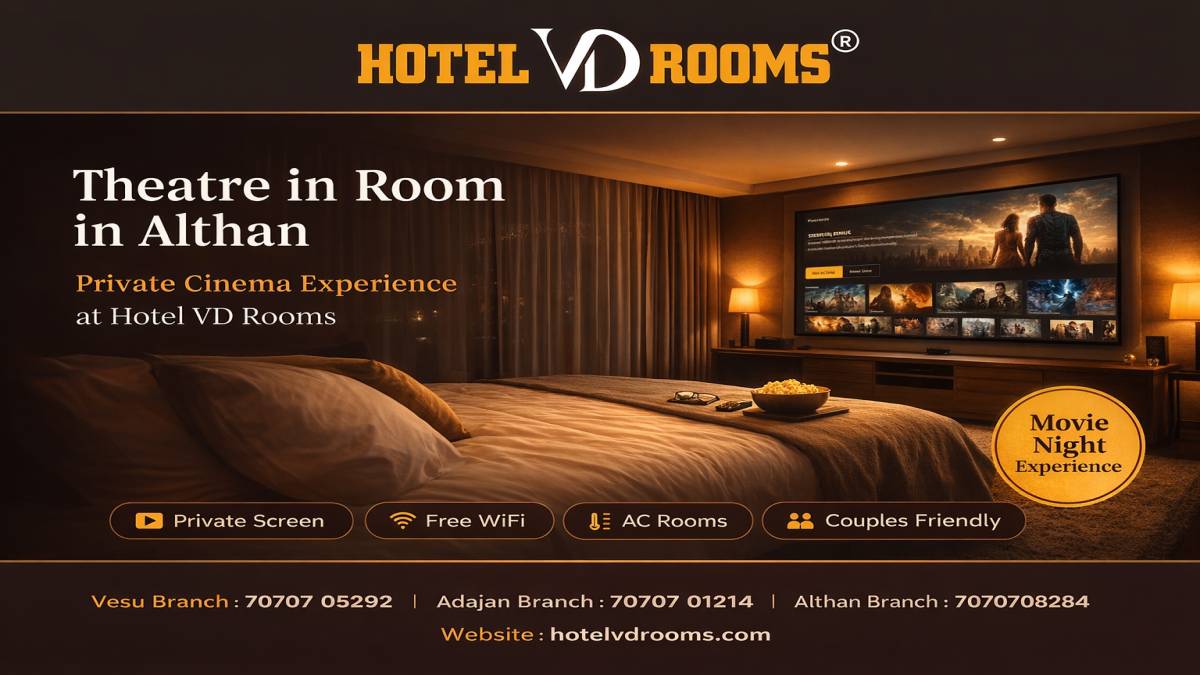 Theatre in Room Althan for Business and Solo Travelers Theatre in Room Althan for Business and Solo Travelers