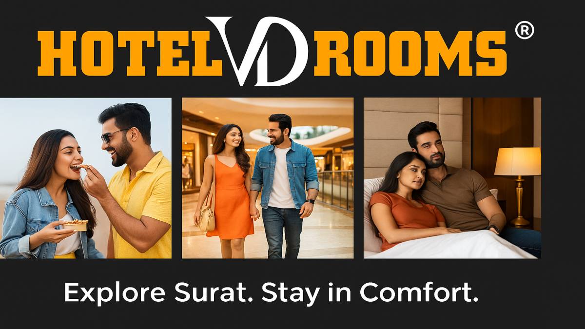 Why Hotel VD Rooms is Perfect for Exploring Places to Travel in Surat Why Hotel VD Rooms is Perfect for Exploring Places to Travel in Surat