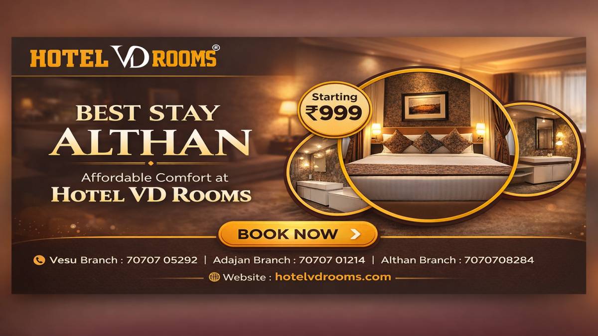 Best Stay Althan for Couples and Travelers