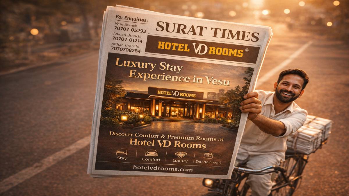 Vesu Luxury Hotel Rooms: Premium Comfort at Hotel VD Rooms Vesu Luxury Hotel Rooms: Premium Comfort at Hotel VD Rooms