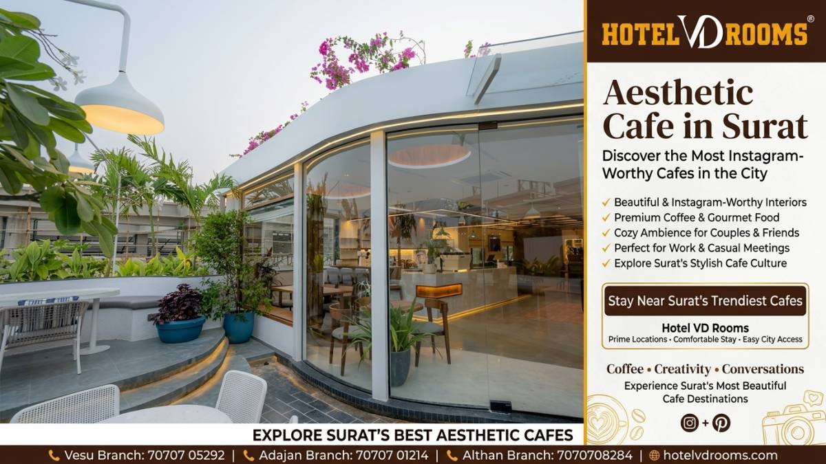 Aesthetic Cafe in Surat: Design Trends That Stand Out