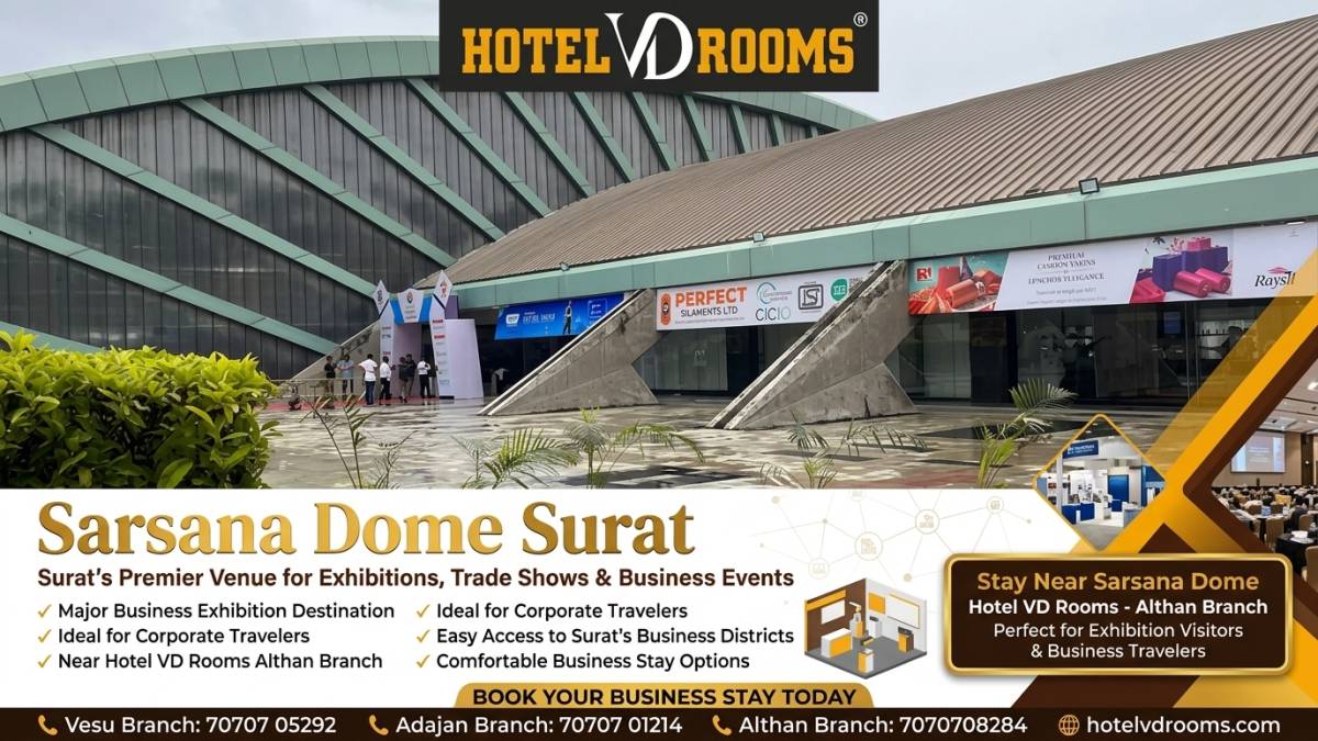 Sarsana Dome Surat: Why It Is Famous for Business Exhibitions