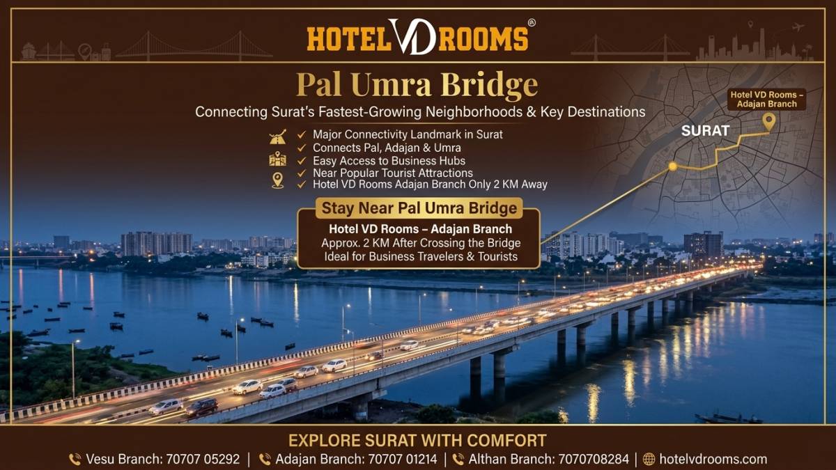Pal Umra Bridge: A Major Transportation Link for Daily Commuters