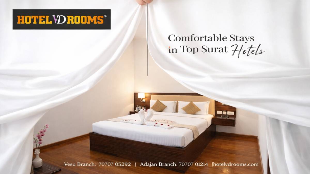Top Surat Hotels in Adajan for a Comfortable Stay Top Surat Hotels in Adajan for a Comfortable Stay