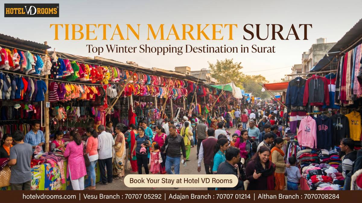 Tibetan Market Surat with Local Food Attractions Tibetan Market Surat with Local Food Attractions