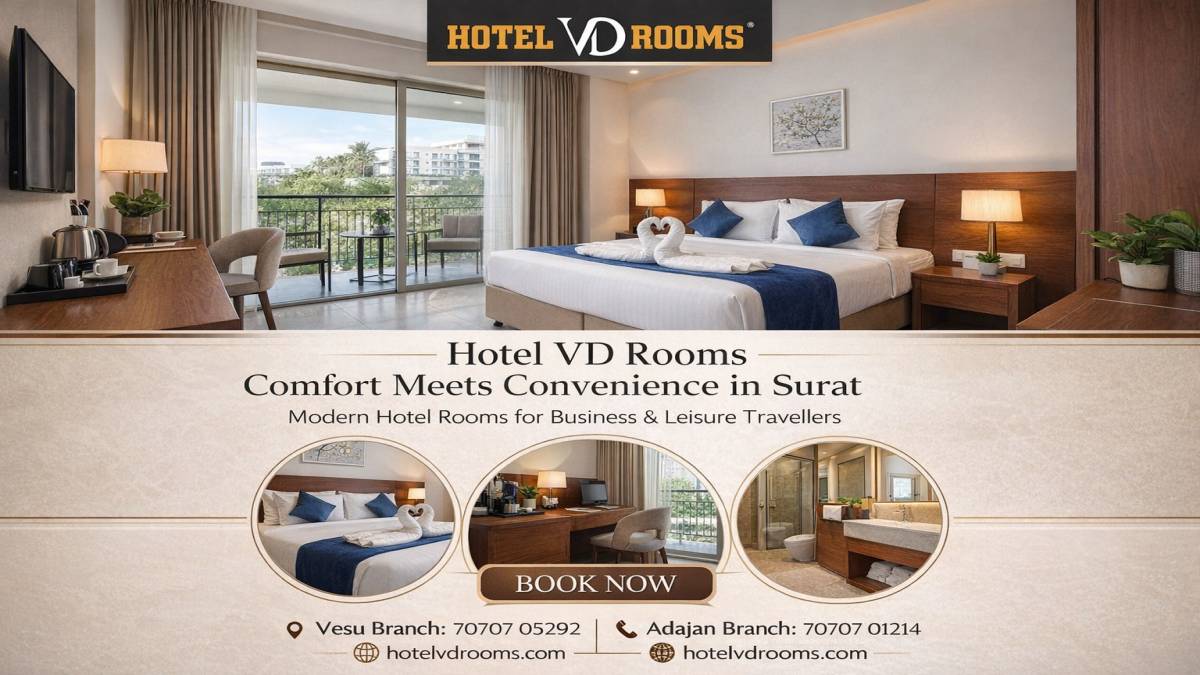 Hotel Rooms in Surat Designed for Comfort & Convenience Hotel Rooms in Surat Designed for Comfort & Convenience