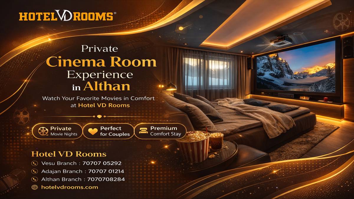 Cinema Room in Althan Surat: A New Entertainment Experience in the City