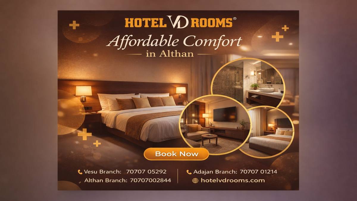 Althan Hotel: Comfortable and Affordable Stay at Hotel VD Rooms with Premium Amenities