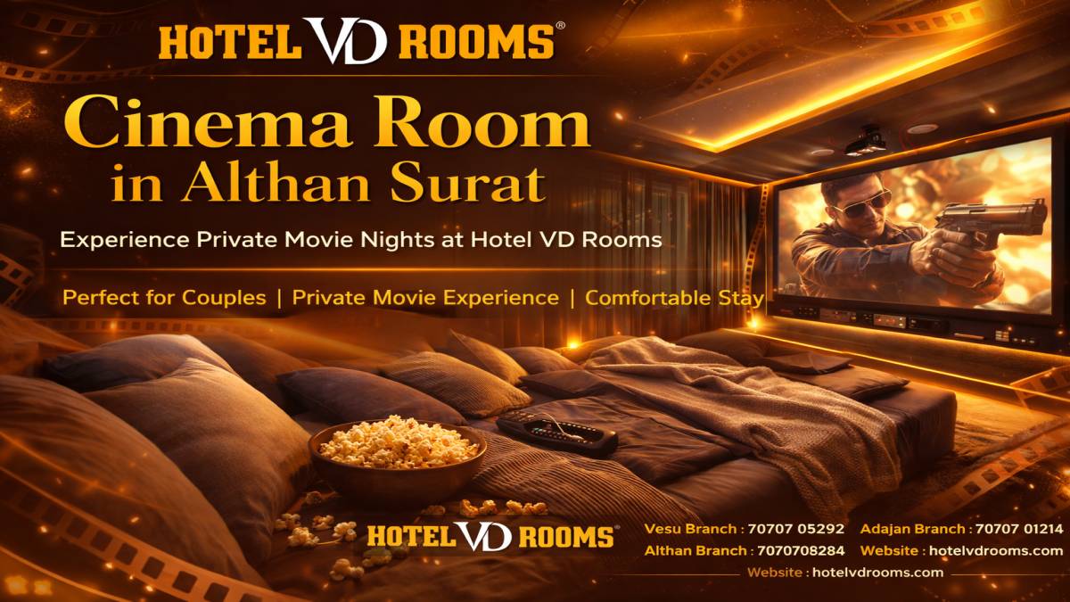 Cinema Room in Althan Surat: Attractions Near the Hotel