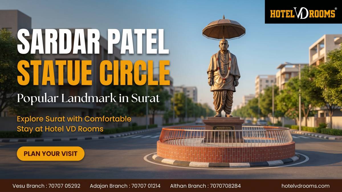 Sardar Patel Statue Circle: Location and Connectivity Sardar Patel Statue Circle: Location and Connectivity