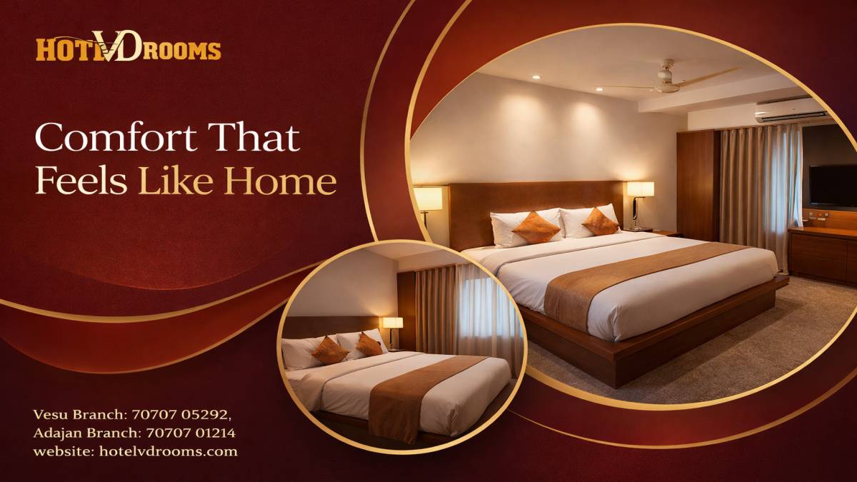 Hotel VD Rooms – Among the Top Hotels in Surat City Hotel VD Rooms – Among the Top Hotels in Surat City