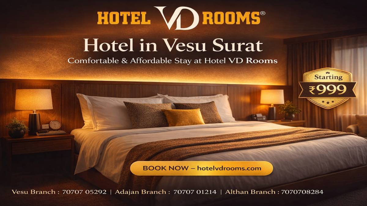 Hotel in Vesu Surat Near Tourist Attractions