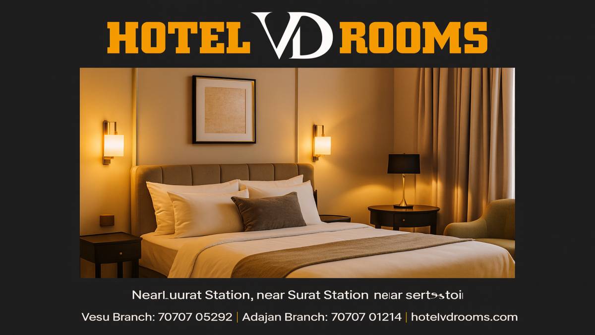 Spacious & Stylish Rooms: Hotels Near Surat Station – Discover VD Rooms Spacious & Stylish Rooms: Hotels Near Surat Station – Discover VD Rooms