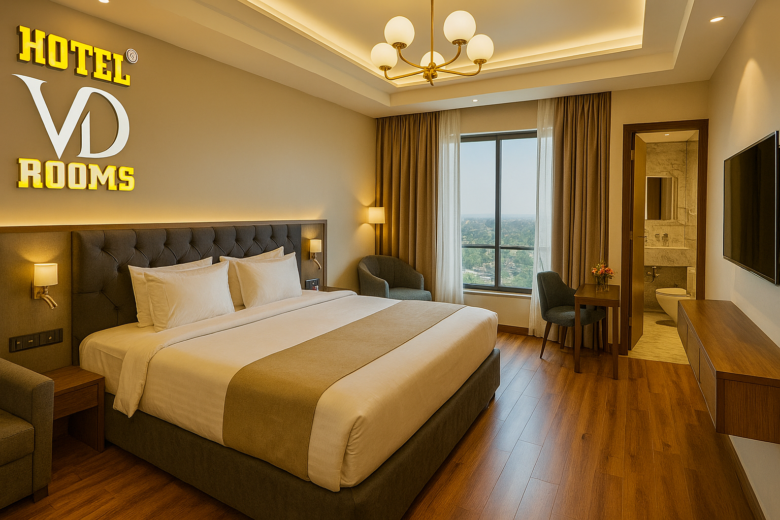 Discover the Best Hotel Rooms in Vesu, Surat: Comfort, Class & Convenience at Hotel VD Rooms