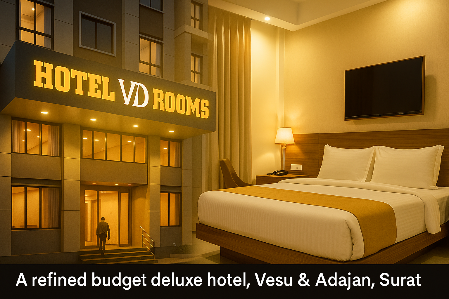 Top Reasons to Choose Budget-Friendly Hotel Rooms in Surat: Comfort & Value with Hotel VD Rooms