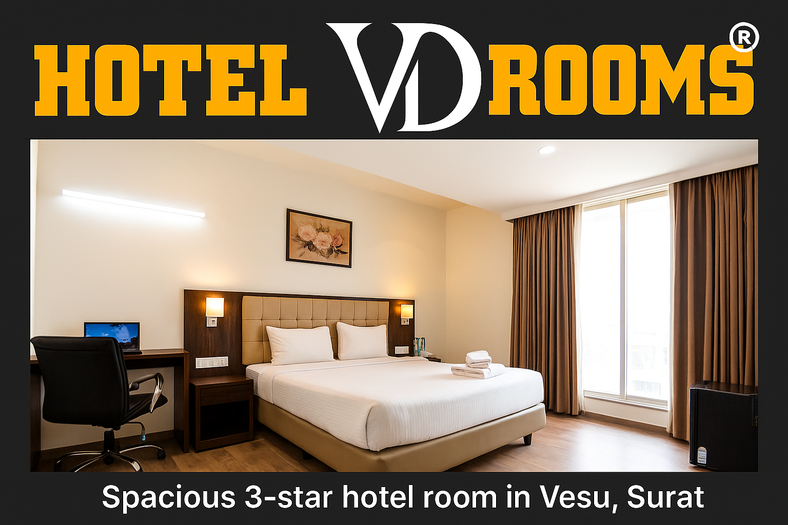 Discover Exceptional Comfort at Hotel VD Rooms Vesu: Your Go-To Stay for Business & Leisure in Surat