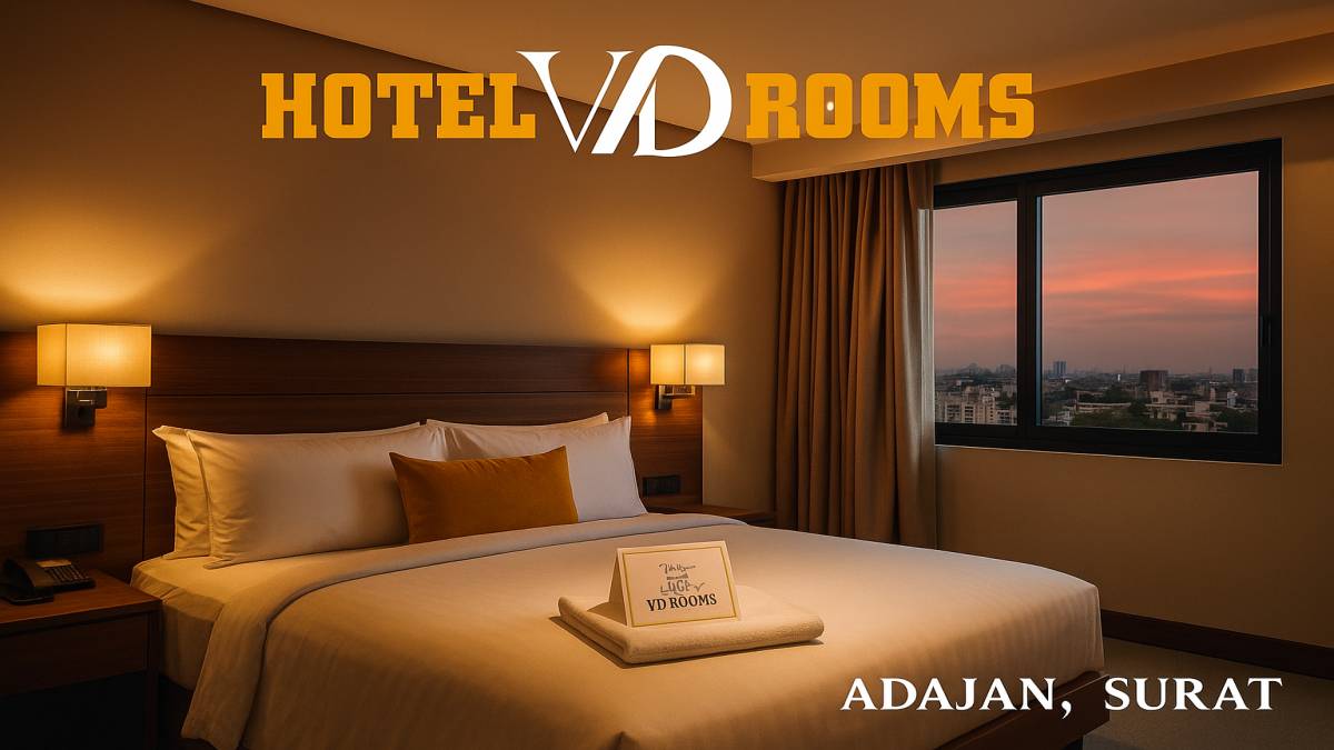 Hotel Rooms Near Adajan Surat: Discover Affordable Comfort & Convenience at Hotel VD Rooms