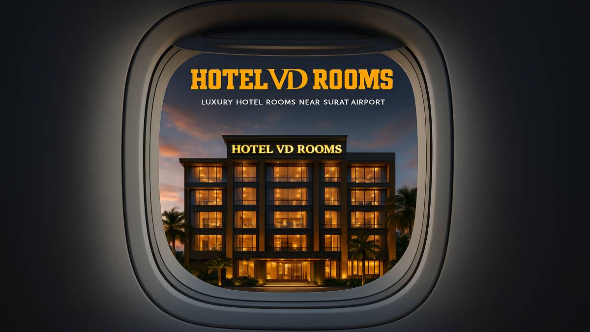 🛫 Fly in Comfort: Discover the Best Luxury Hotel Rooms Near Surat Airport at Hotel VD Rooms (2025 Stay Experience)