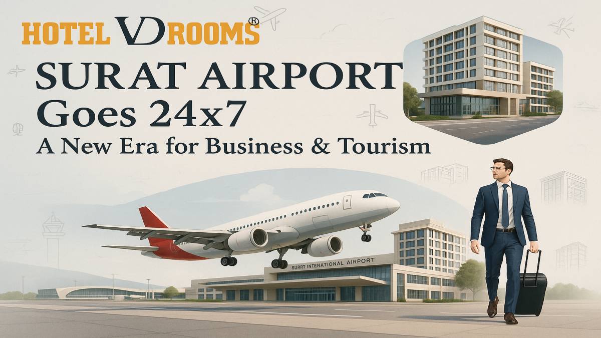Why Surat Airport Going 24×7 Is a Game-Changer for Business and Tourism