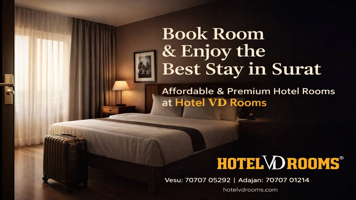 Hotel of Surat Guide: Modern Comfort & Great Value at Hotel VD Rooms