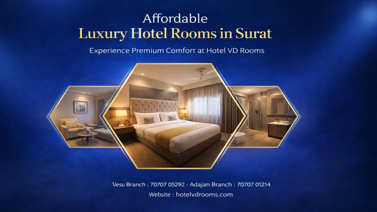 Surat Marriott Hotel Alternative: Affordable Luxury at Hotel VD Rooms