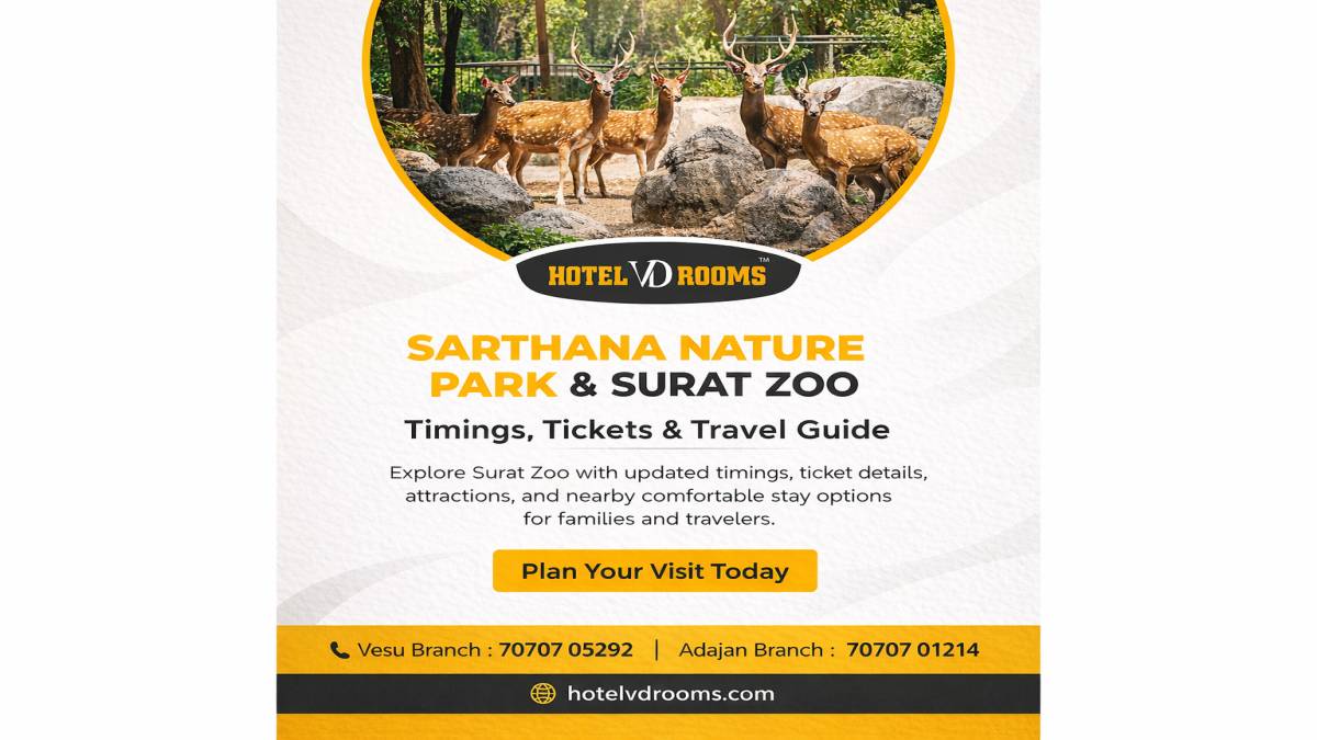 Surat Zoo Complete Guide: Timings, Ticket Price & Nearby Hotels