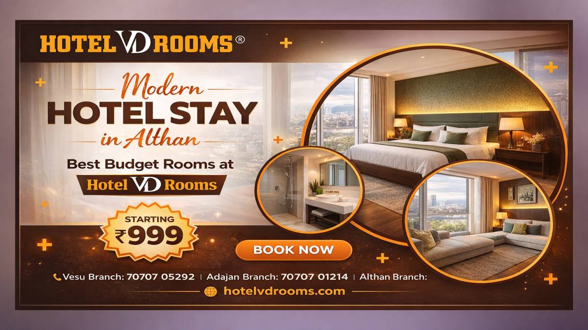 Althan Hotel: Comfortable and Affordable Stay at Hotel VD Rooms