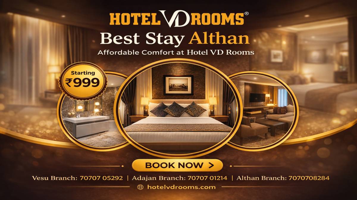 Best Stay Althan: Affordable and Comfortable Rooms at Hotel VD Rooms