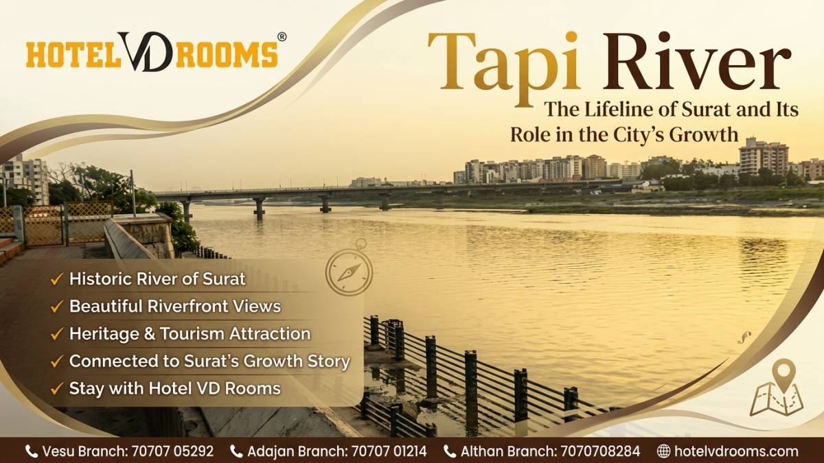 Tapi River: The Lifeline of Surat and Its Role in the City's Growth